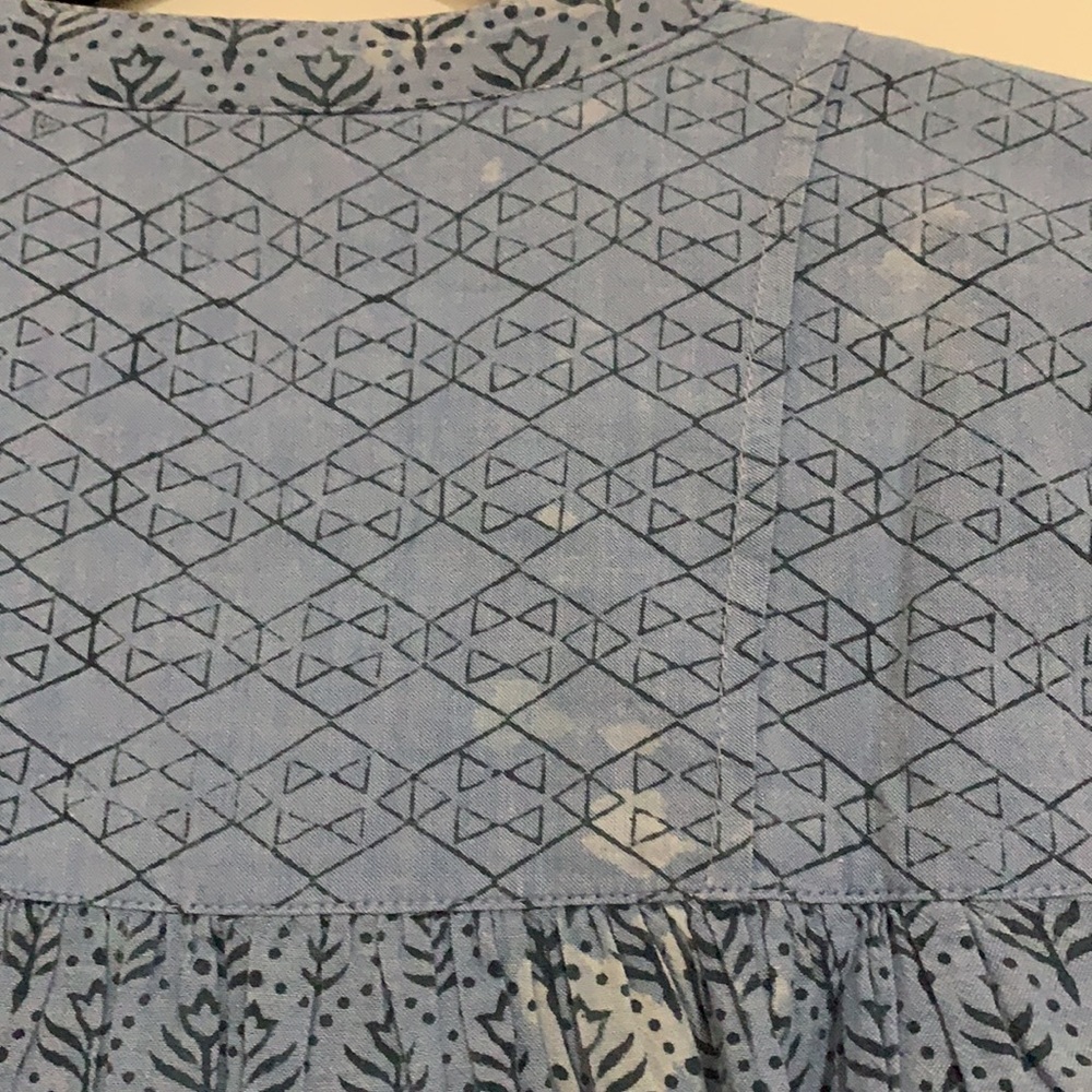 Roberta Roller Rabbit Blue Boho Dress - Picture 3 of 6